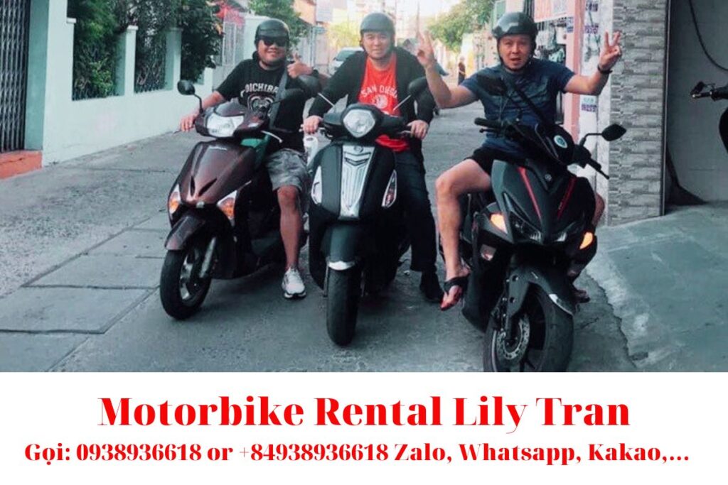 Dịch vụ Cho Thuê Xe Máy Motorbike Rental Lily Tran ở Nha Trang
