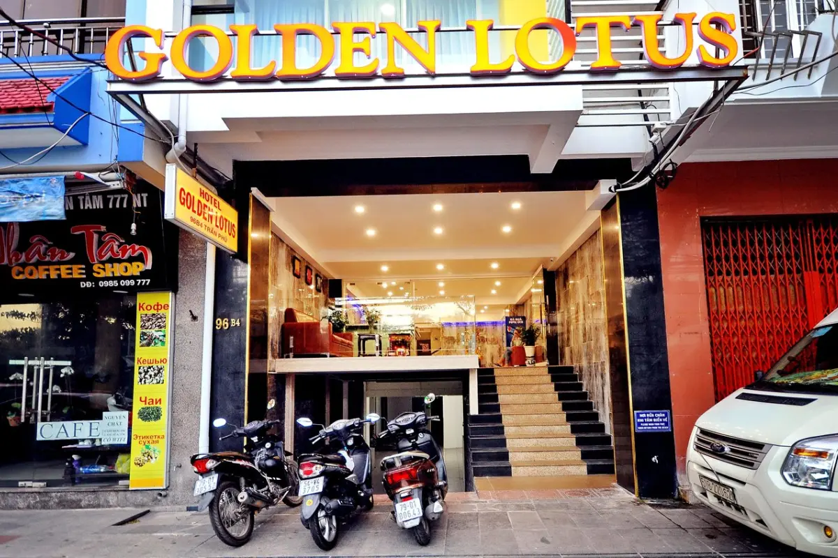 Vị trí của Khách sạn Golden Lotus Nha Trang